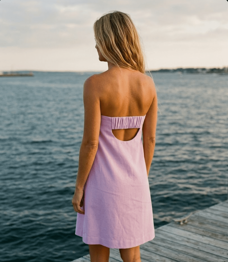 Strawberries & Cream Tube Mini Dress - The Salty BabeDresses