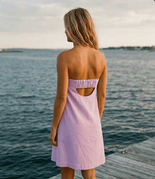 Strawberries & Cream Tube Mini Dress - The Salty BabeDresses