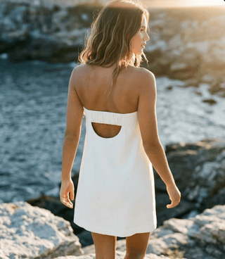 Strawberries & Cream Tube Mini Dress - The Salty BabeDresses