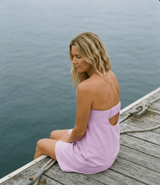 Strawberries & Cream Tube Mini Dress - The Salty BabeDresses