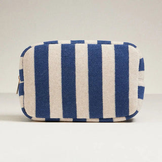 Striped Pattern Cosmetic Pouch Bag - The Salty BabePouch