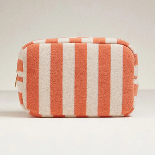 Striped Pattern Cosmetic Pouch Bag - The Salty BabePouch