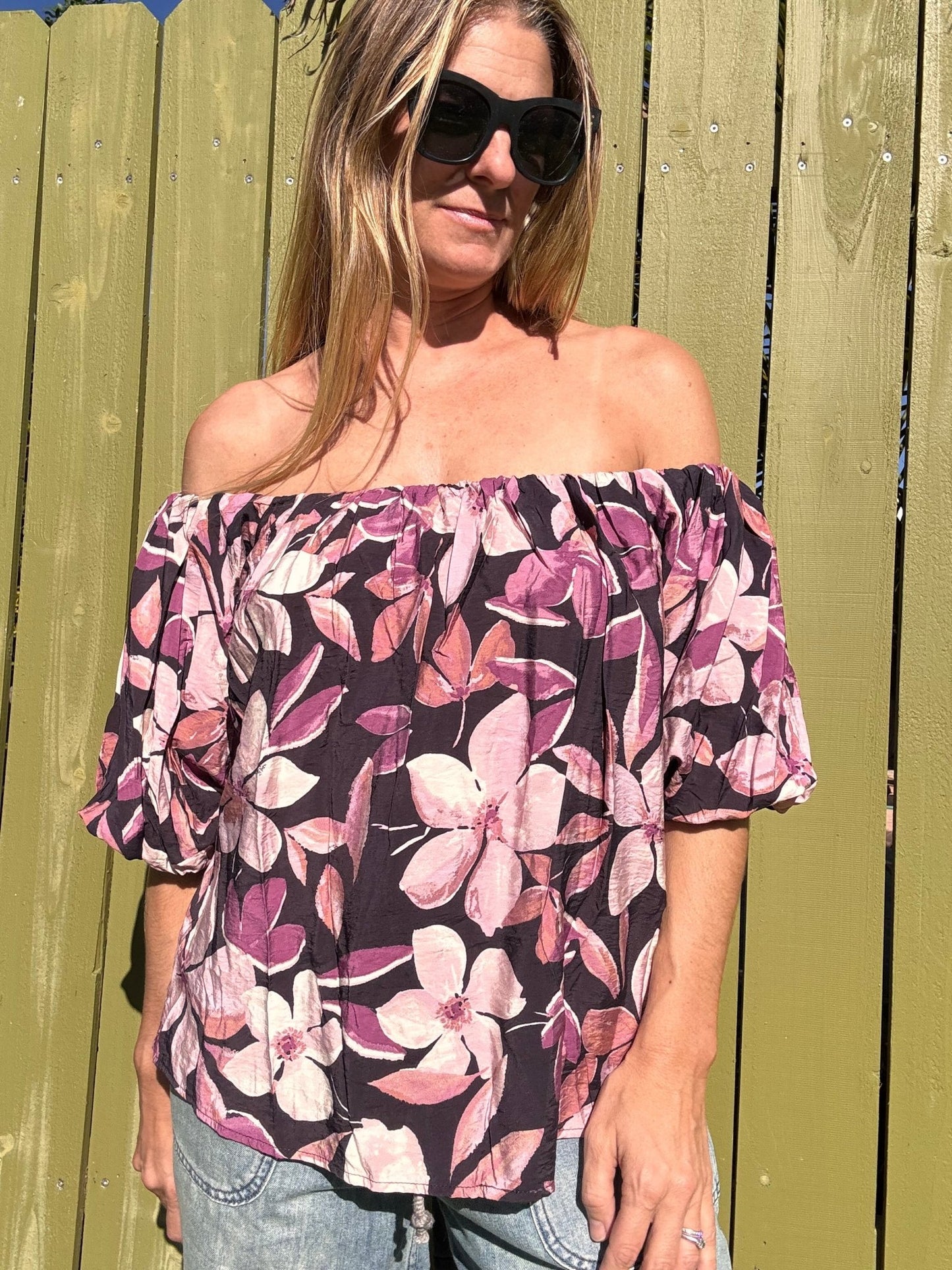 Suki Floral Top - The Salty BabeTop