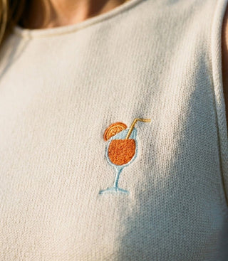 Summer Spritz Sweater Vest - The Salty BabeTop