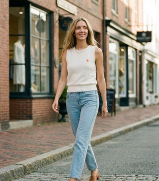 Summer Spritz Sweater Vest - The Salty BabeTop