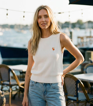 Summer Spritz Sweater Vest - The Salty BabeTop