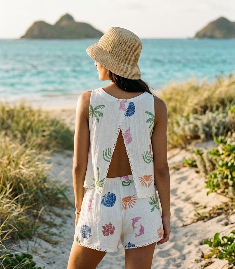 Sun Spell Shorts - The Salty BabeShorts