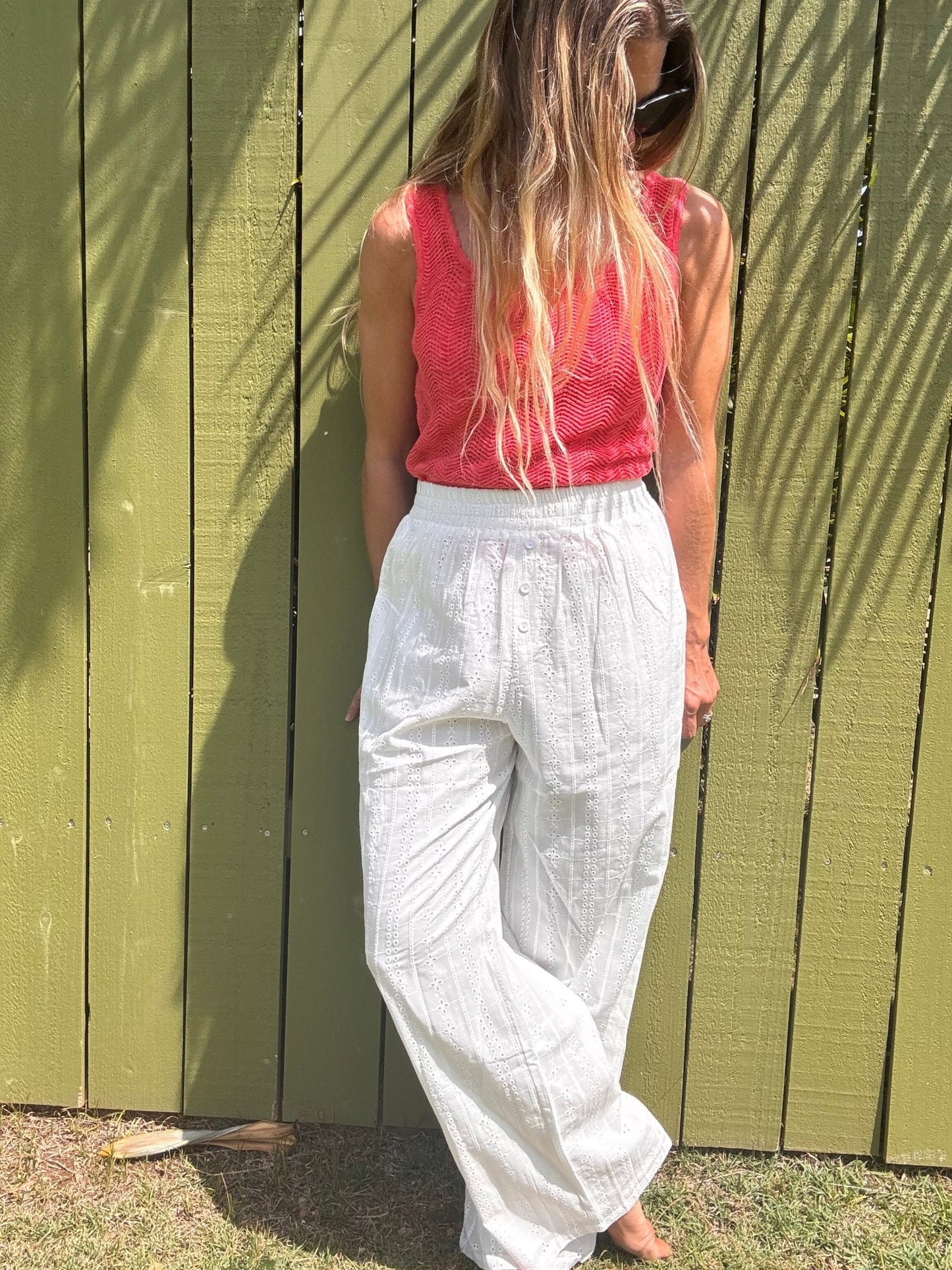 Sunbeam White Pant - The Salty BabePants