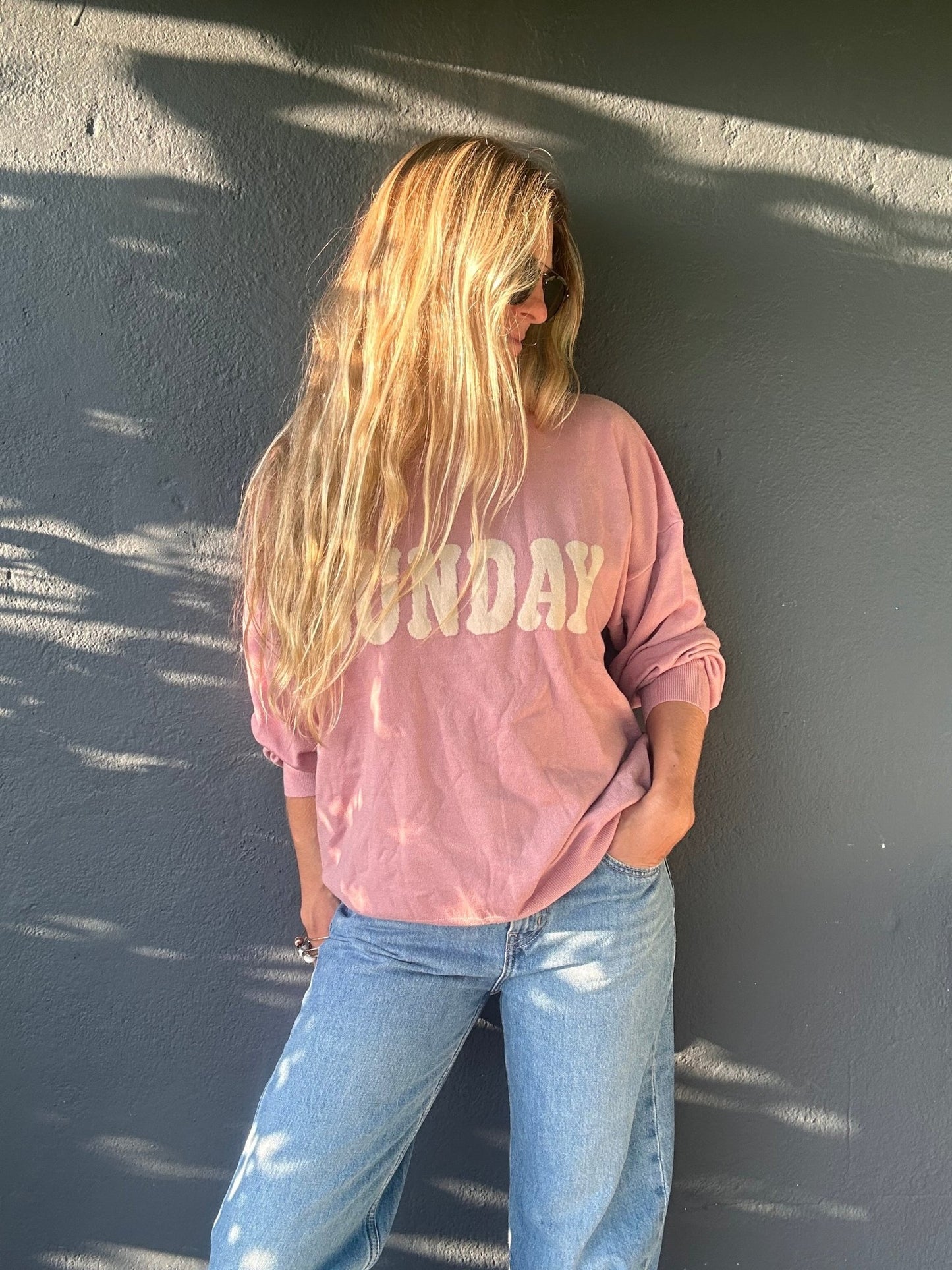 Sundays in Pink sweater - The Salty BabeSweaters