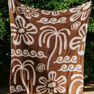 SUNDREAM Plush Throw Blanket - The Salty Babehomegoods