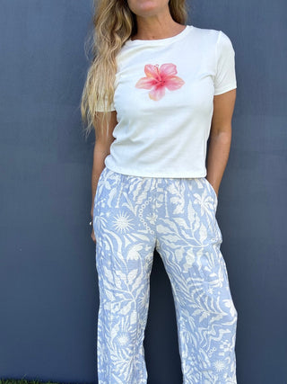 Sunny Stroll Wide - Leg Pants - The Salty BabePants