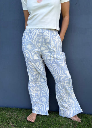 Sunny Stroll Wide - Leg Pants - The Salty BabePants
