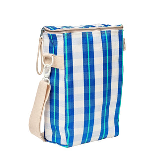 SUNNYLIFE Nylon Drinks Cooler Bag - La Mer Blue Neon - The Salty BabeBags