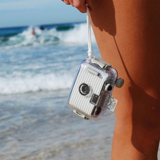 SUNNYLIFE Underwater Camera - Seagrass Stripe - The Salty Babe