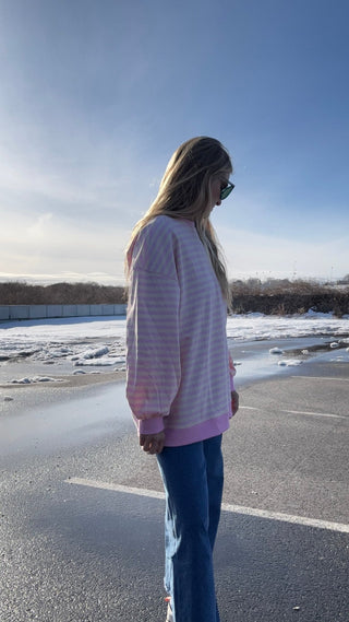 Sunwashed Stripes Sweatshirt - The Salty BabeSweatshirt