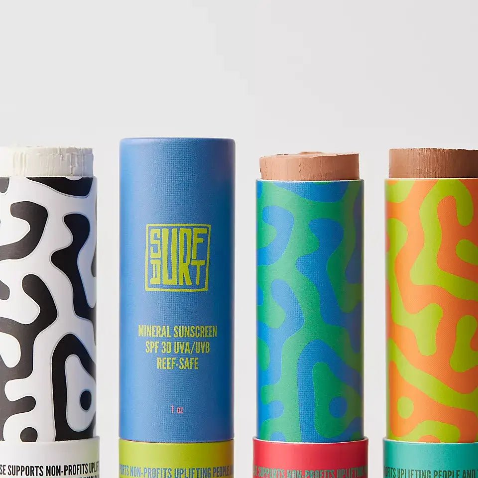 SurfDurt Durt Stix - Mineral SPF 30 Sun Sticks - The Salty BabeBeach