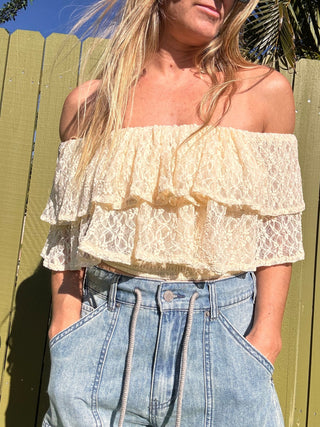 Suri Lace Top - The Salty BabeTop