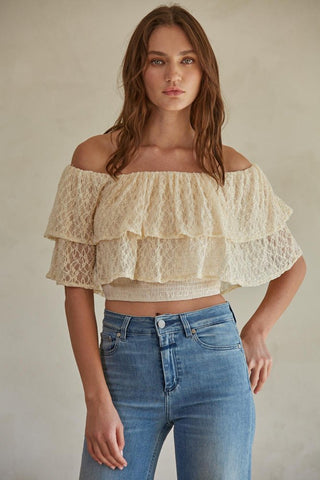 Suri Lace Top - The Salty BabeTop