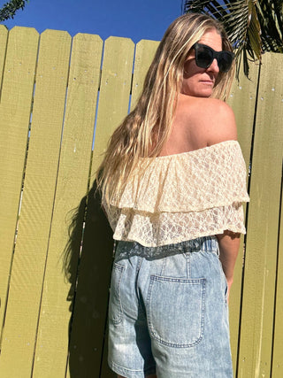 Suri Lace Top - The Salty BabeTop
