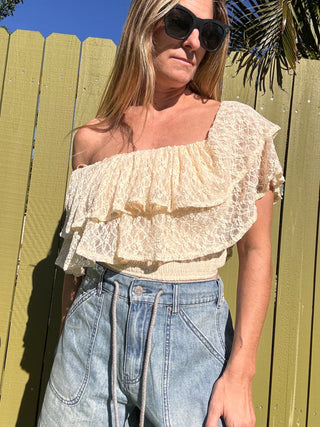 Suri Lace Top - The Salty BabeTop