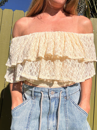 Suri Lace Top - The Salty BabeTop