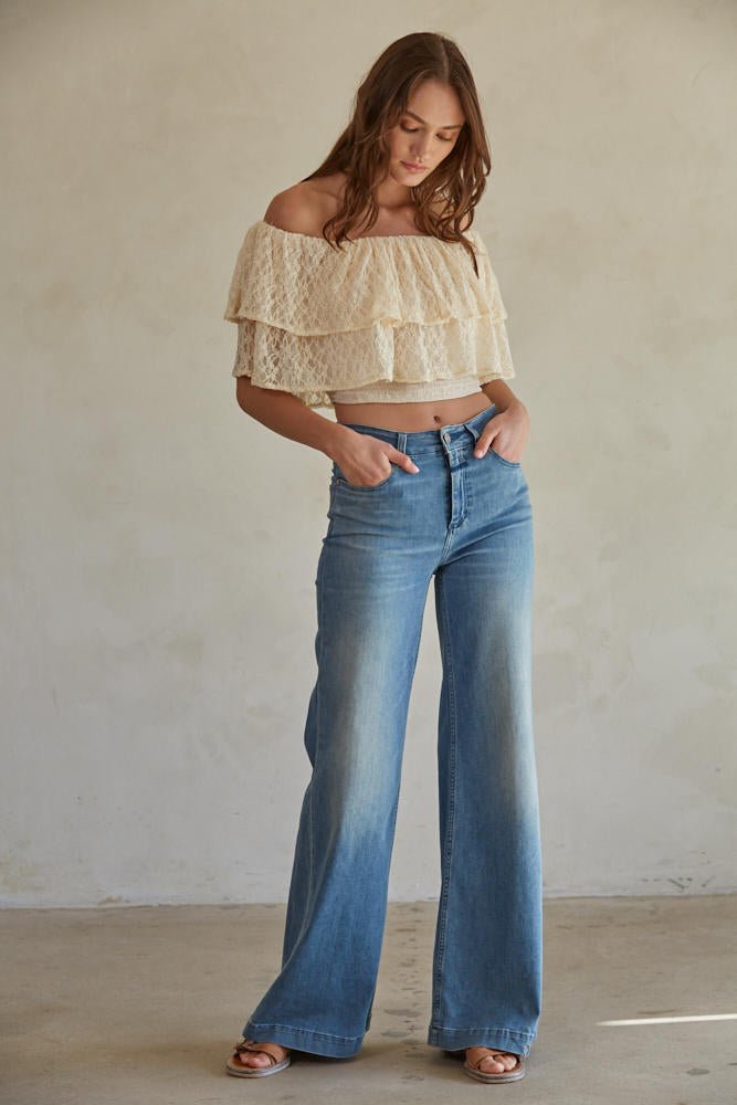 Suri Lace Top - The Salty BabeTop
