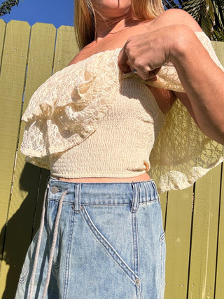 Suri Lace Top - The Salty BabeTop