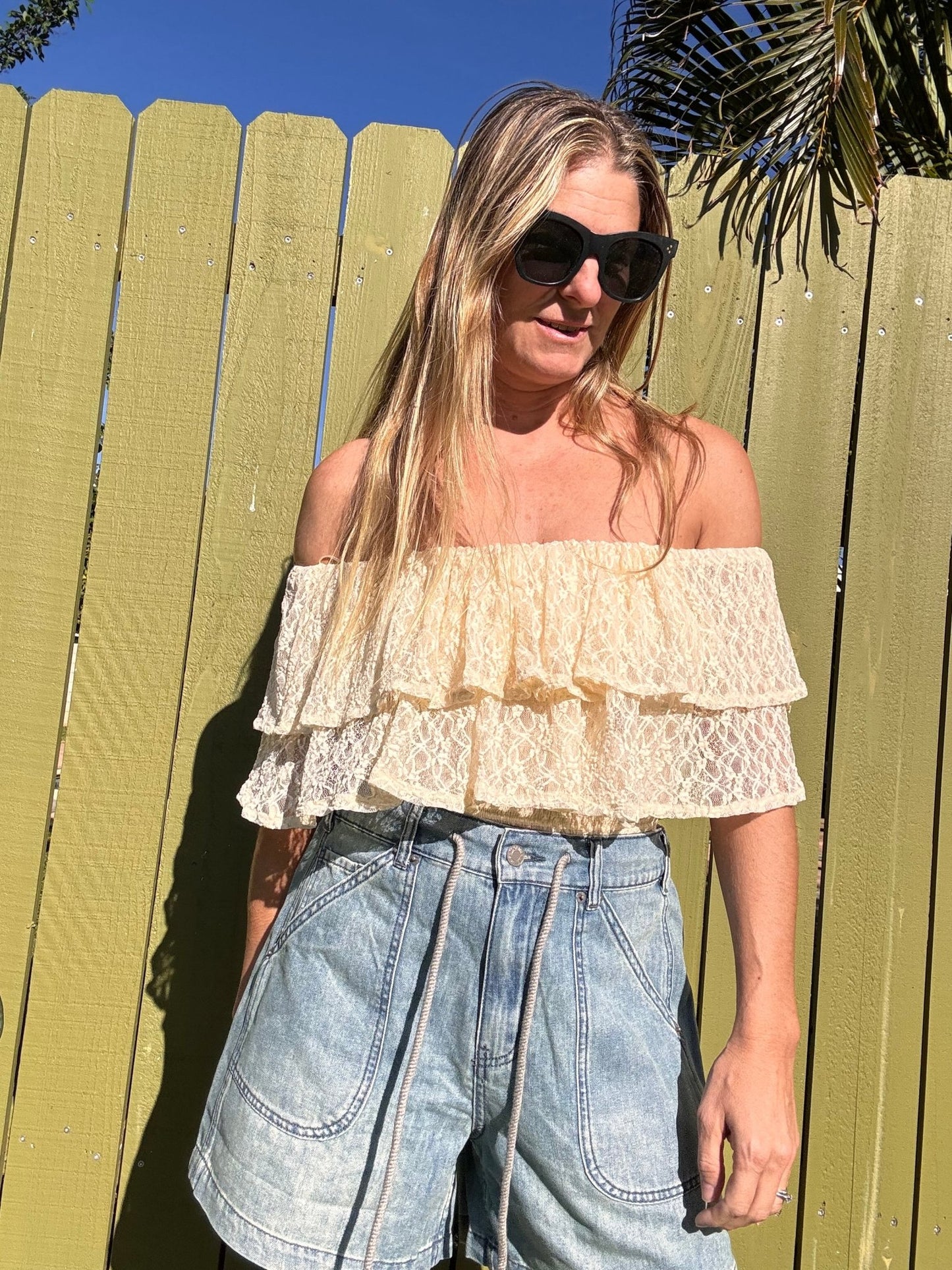 Suri Lace Top - The Salty BabeTop