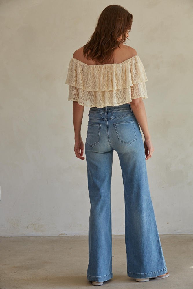 Suri Lace Top - The Salty BabeTop