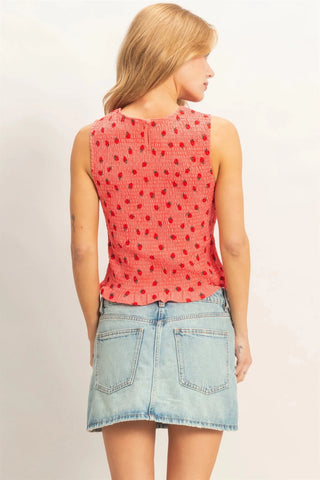 Sweet Gingham Smocked Top - The Salty BabeTop