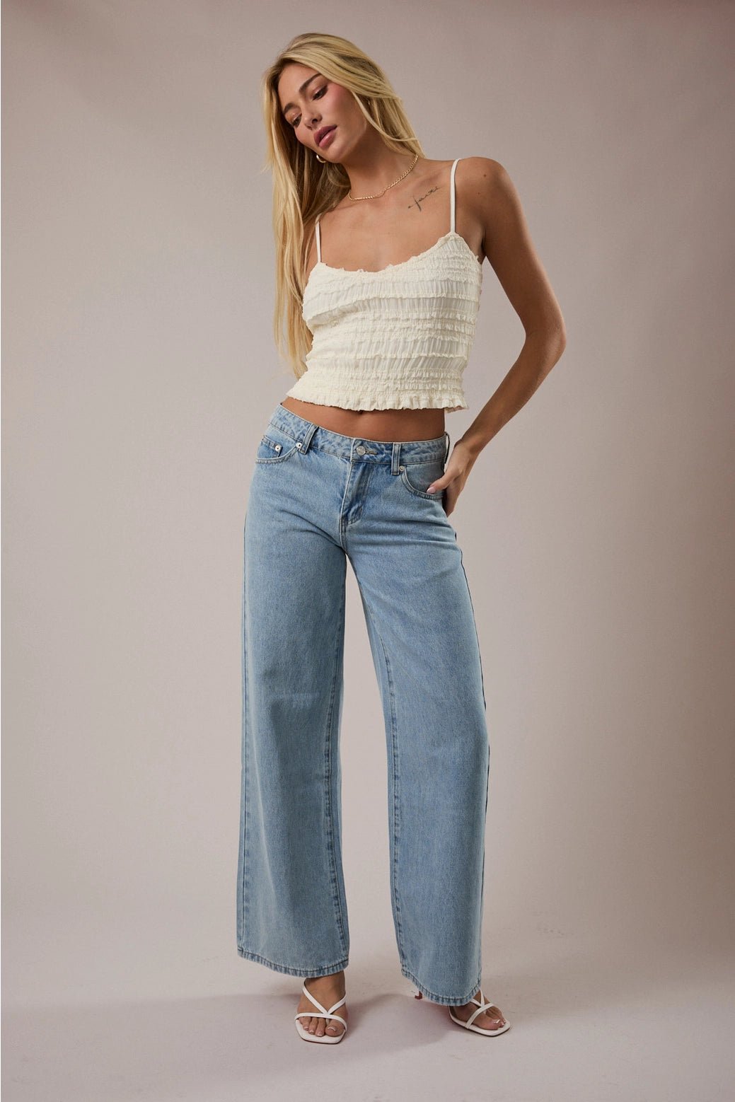 Sweet Ruffle Top - The Salty BabeTop