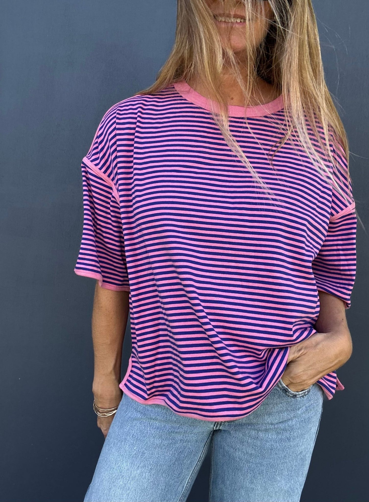 Sweet Stripe Tee - The Salty BabeTee Shirts