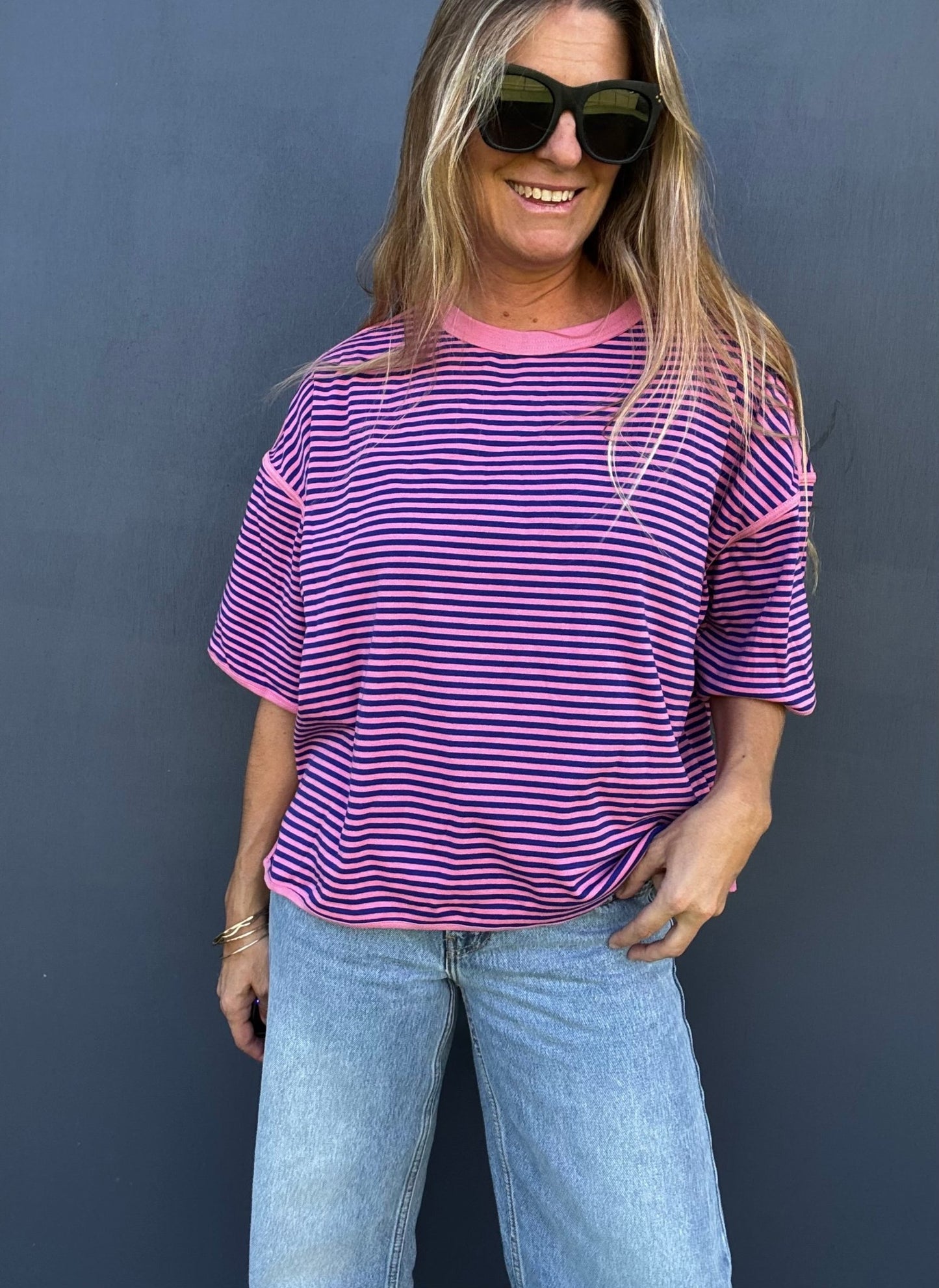 Sweet Stripe Tee - The Salty BabeTee Shirts