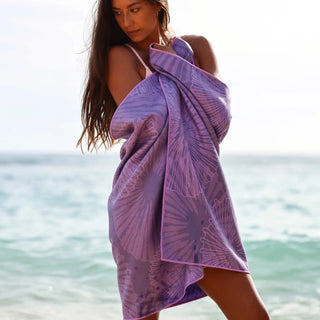 TAG ALOHA Beach Towel - ʻOpihi Poni - The Salty BabeBeach Towel