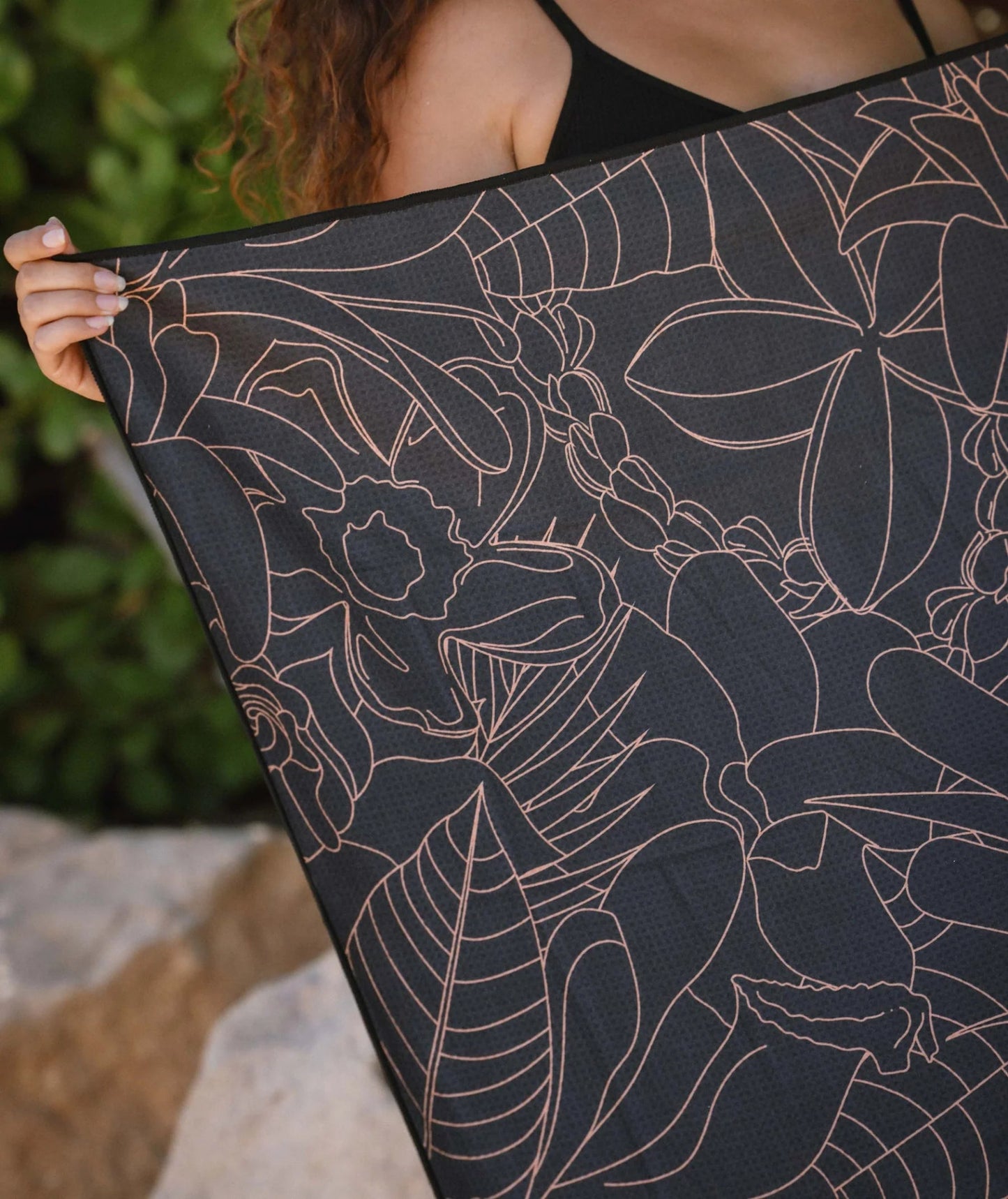 TAG ALOHA Beach Towel - Ua Body Nahele - The Salty BabeBeach Towel