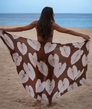 TAG ALOHA Pareo - Coco Kalo - The Salty BabeBeach