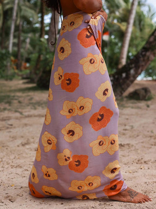 TAG ALOHA Pareo - Hau Blossom - The Salty BabePareo