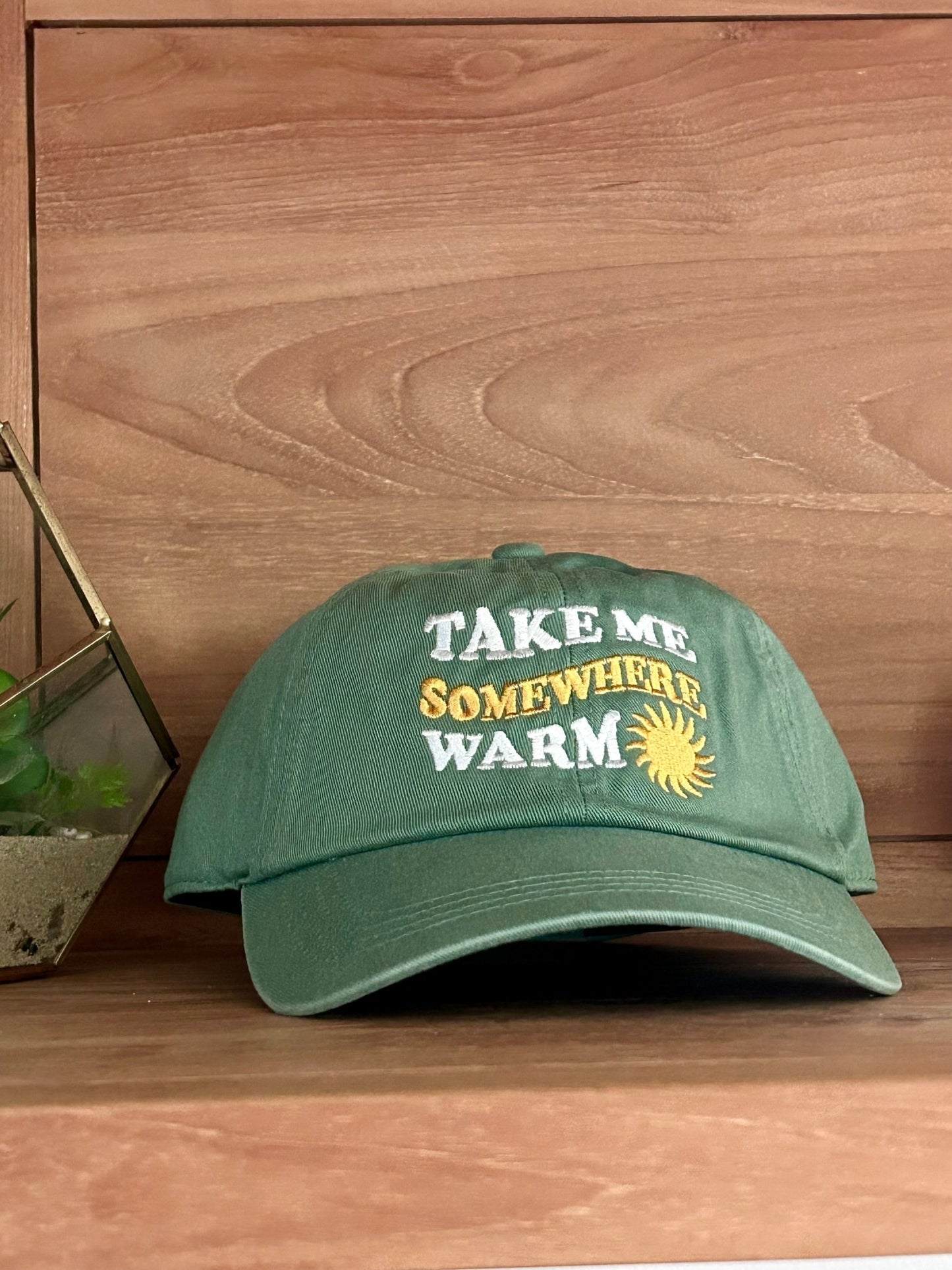 Take Me Somewhere Warm Baseball Hat - The Salty BabeHats