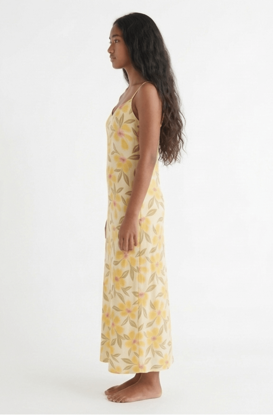 golden hour border maxi dress FREE PEOPLE 'Golden Hour' Border Maxi Dress - SMALL - Blue Yellow Combo RRP158