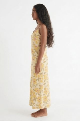 Tangy Tropics Gold Golden Hour Maxi Dress - The Salty BabeDresses