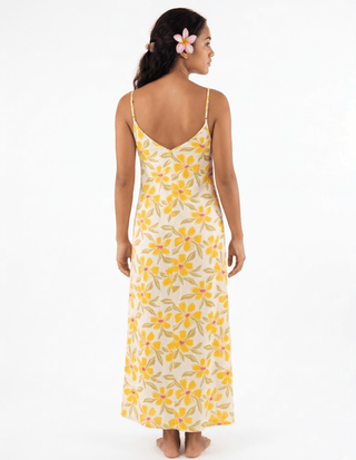 Tangy Tropics Gold Golden Hour Maxi Dress - The Salty BabeDresses