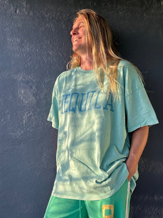 Tequila Oversized tee - The Salty BabeGraphic Tee Shirts