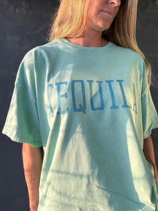 Tequila Oversized tee - The Salty BabeGraphic Tee Shirts