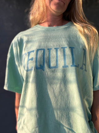 Tequila Oversized tee - The Salty BabeGraphic Tee Shirts