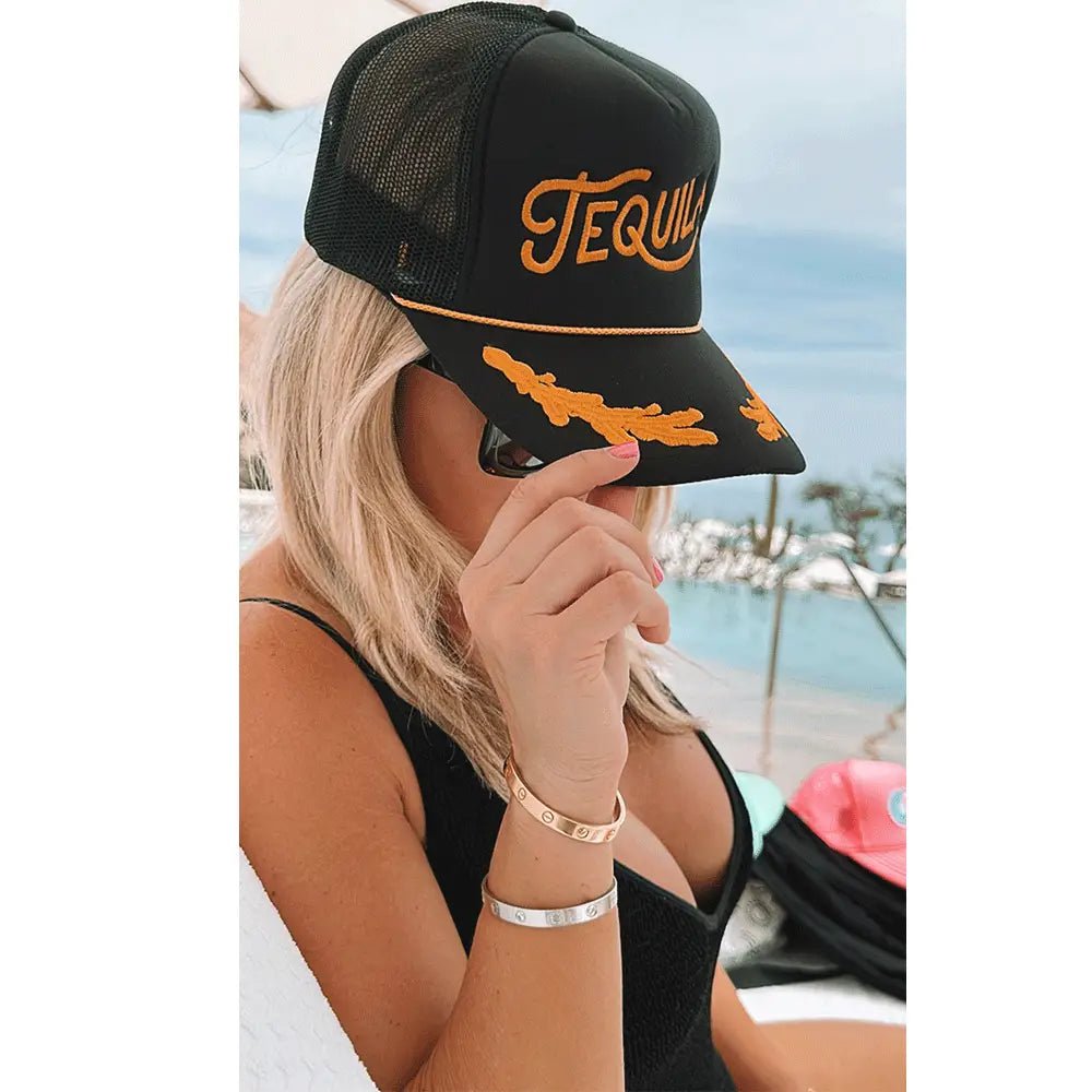 Tequila trucker hat - The Salty BabeHats