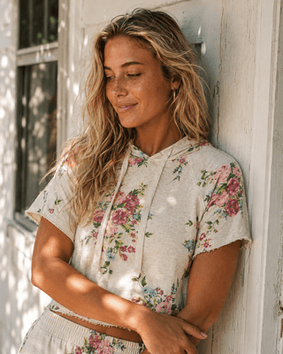 Terry Town Hoodie - The Salty BabeShort Sleeve Tops