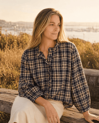 The Castle Hill Plaid Shirt - The Salty BabeTop