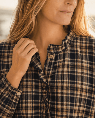 The Castle Hill Plaid Shirt - The Salty BabeTop