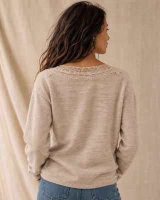 The Colette Lace Sweater | The Salty Babe