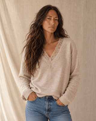 The Colette Lace Sweater | The Salty Babe